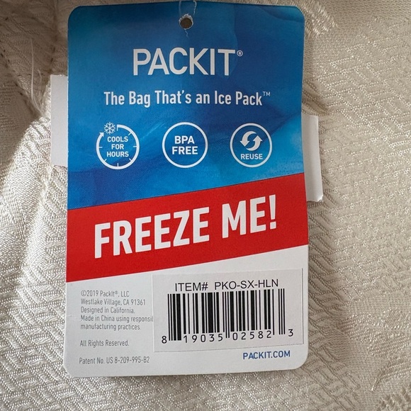 Freezable Lunch Bag,Freezable Snack Bag,Mini Cooler - Picture 2 of 6